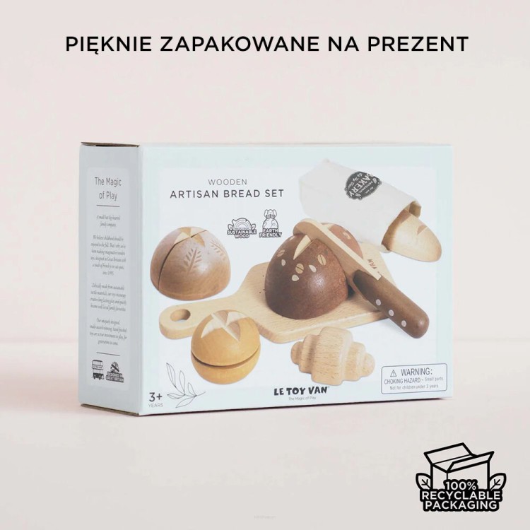 Zestaw pieczywa Le Toy Van na desce do krojenia