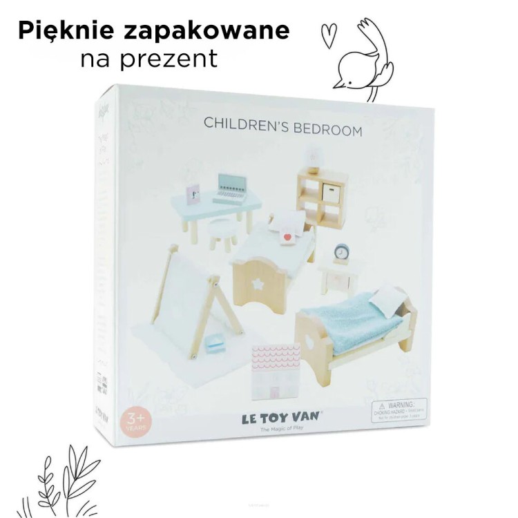 Zestaw mebli dziecięcych do domku dla lalek FSC Le Toy Van