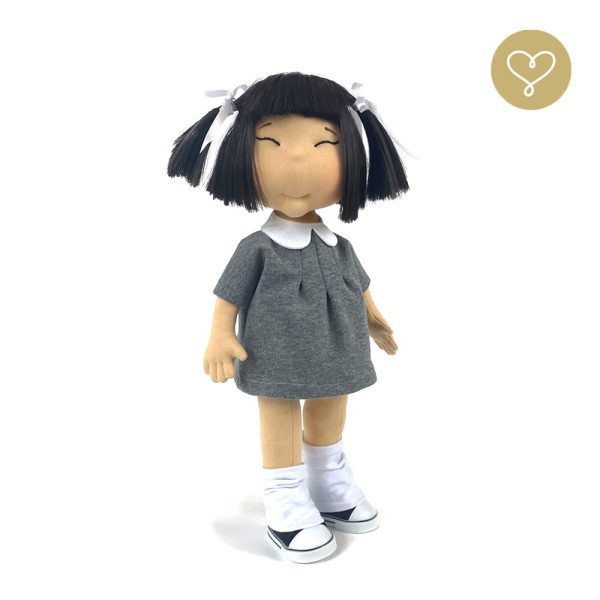 Lalka Yuki w wariancie podstawowym – szmaciana lalka dla dzieci