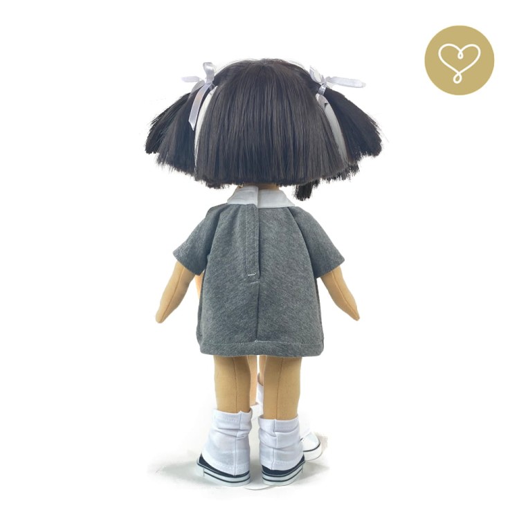 Lalka Yuki kolekcjonerska F.A.B. – w pełni ruchoma lalka handmade