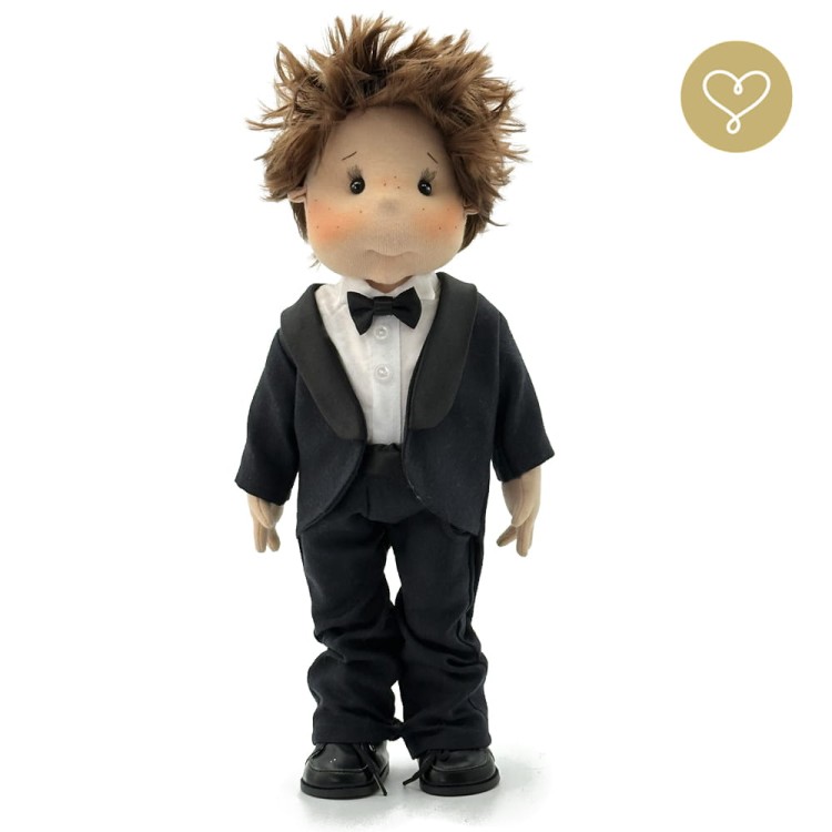 Lalka Wyjątkowy Romek Lulludolls w ubranku z bawełny OEKO-TEX