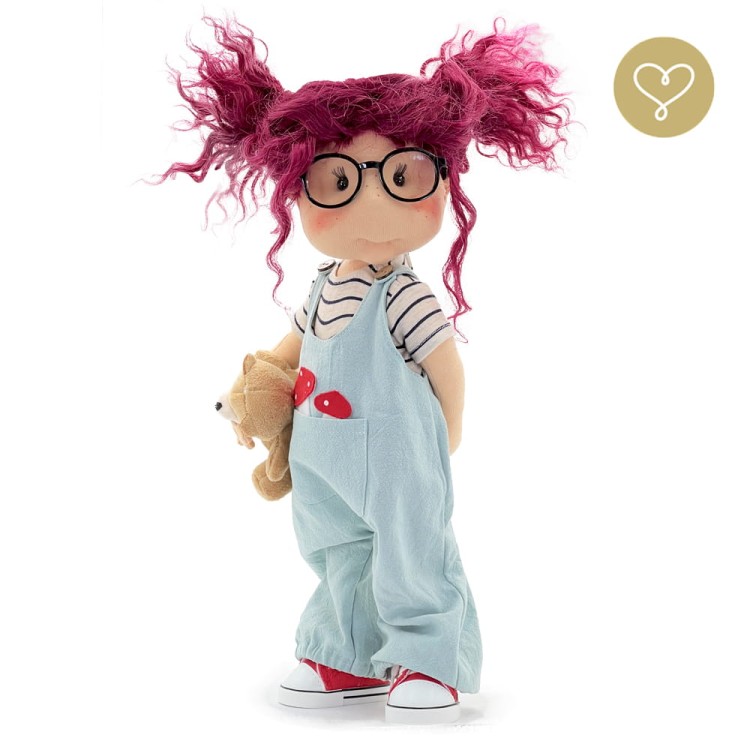 Naturalne włosy Alpaki – lalka Tess Lullu Dolls