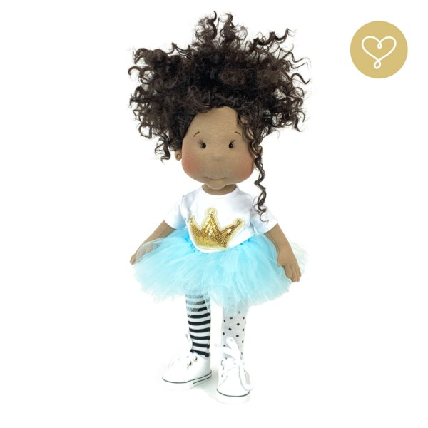 Szmaciana lalka Scarlett Lullu Dolls – lalka ręcznie szyta