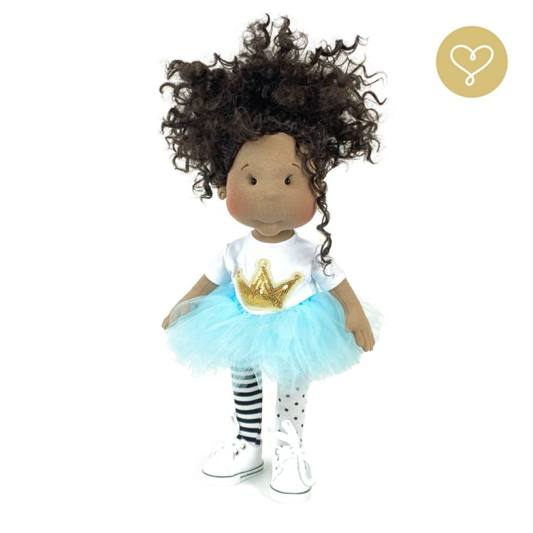 Szmaciana lalka Scarlett Lullu Dolls – lalka ręcznie szyta