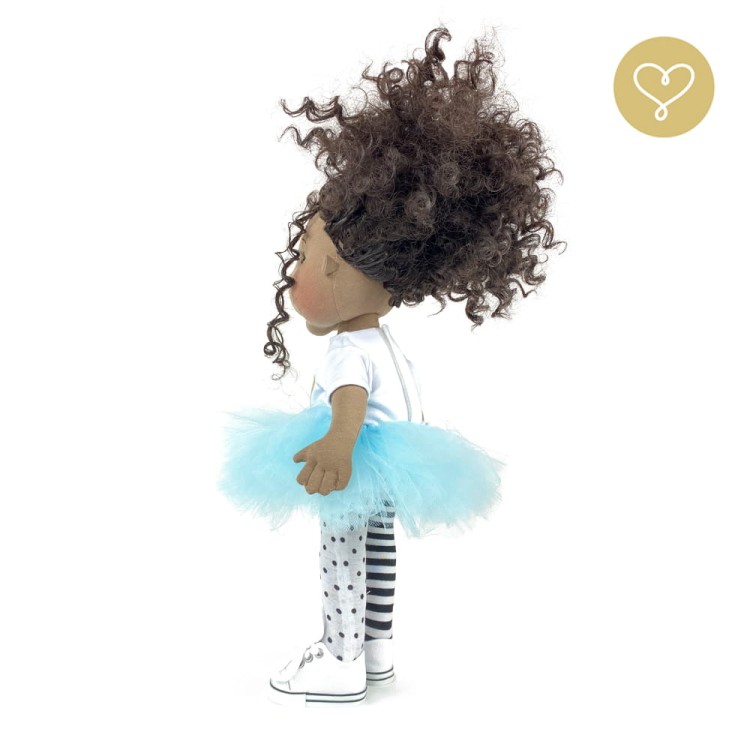 Ruchomy szkielet lalki Scarlett – lalka handmade Lullu Dolls