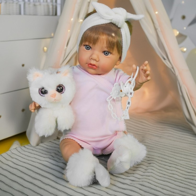 Lalka Alina Kawaii z maskotką Marina & Pau 1159