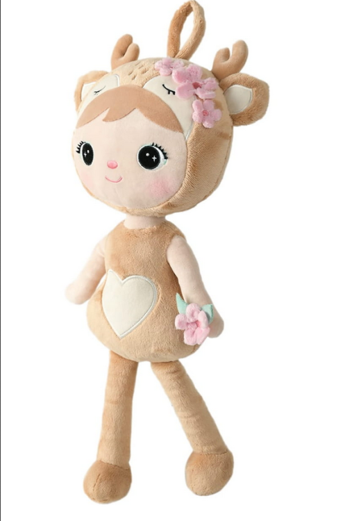 Lalka Metoo Sarenka z kwiatuszkami 50cm - PERSONALIZACJA