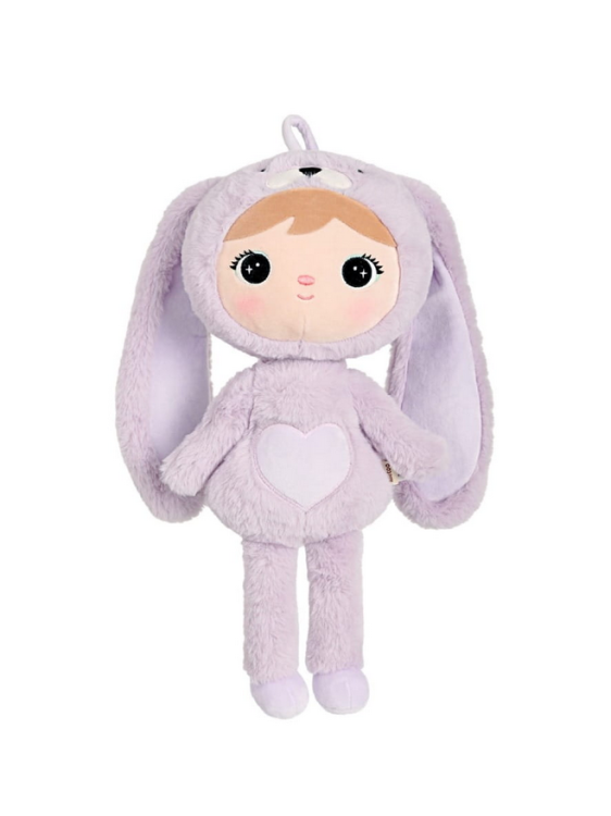Lalka Metoo Liliowy Królik 50 cm - PERSONALIZACJA