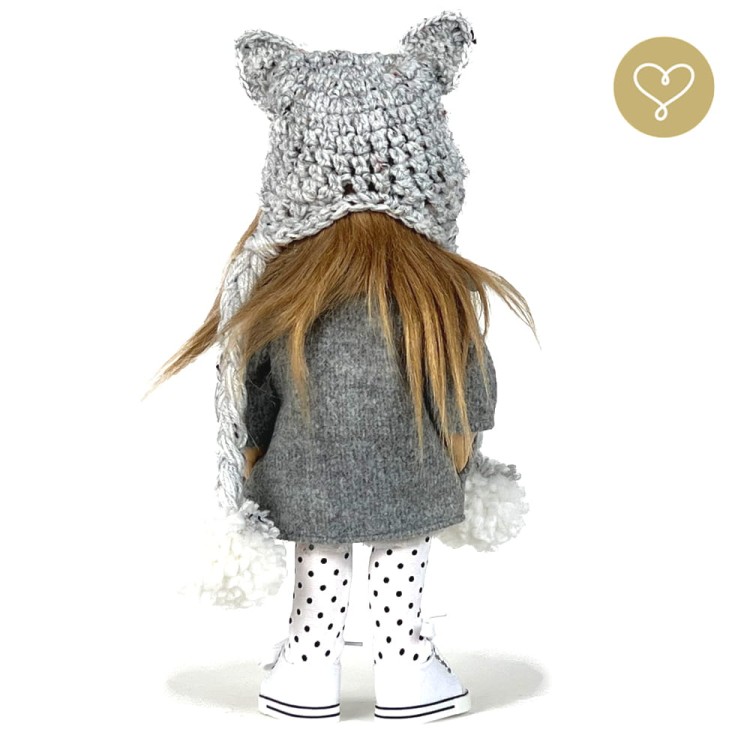 Ręcznie szyta lalka szmaciana Patrycja – Lullu Dolls