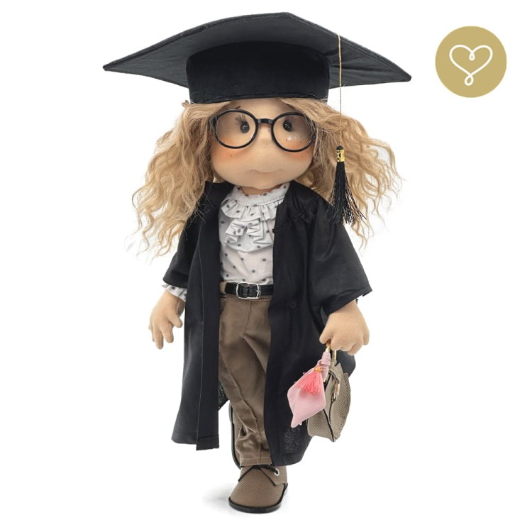 Szmaciana lalka Pani Adwokat 38 cm