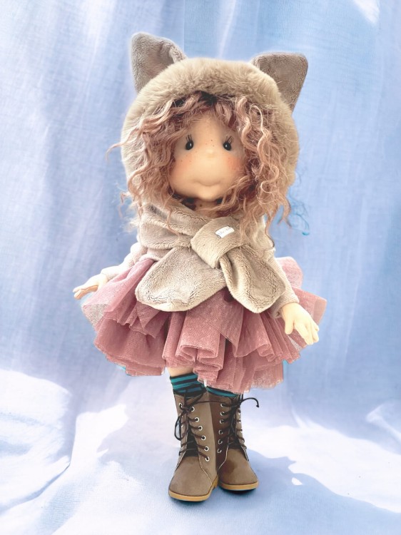 Szmaciana lalka dla dzieci Natalka - Lullu Dolls