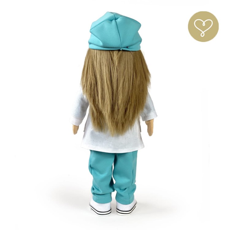 Handmade lalka Lekarka Agnieszka Lullu Dolls