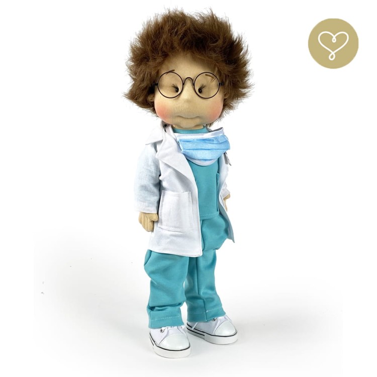 Lullu Dolls Lekarz Andrzej – lalka 38 cm