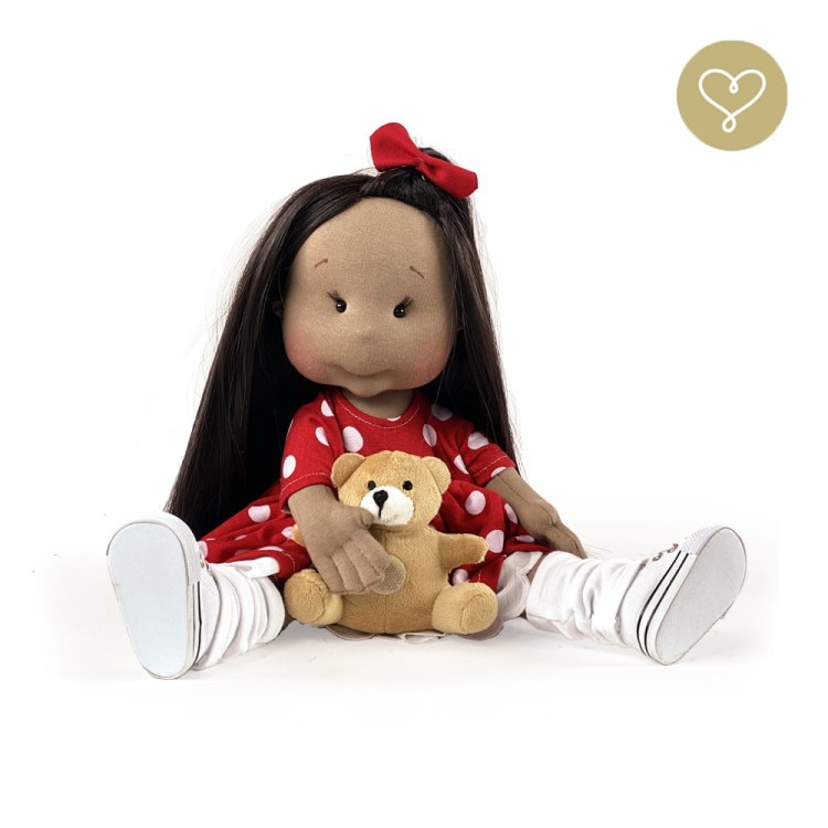 Laleczka Debbie z misiem w zestawie