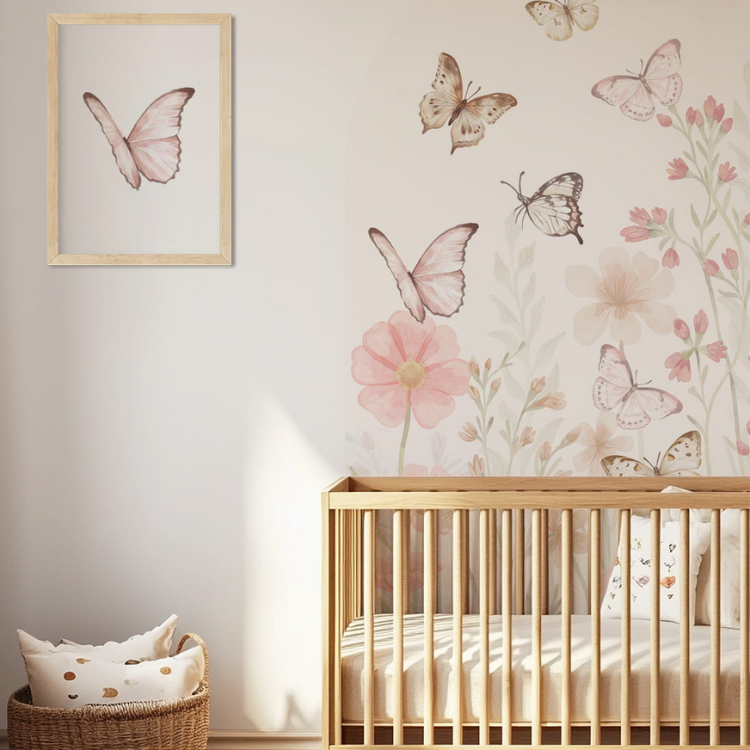 Naklejka ścienna do pokoju dziecka łuk MOTYLE