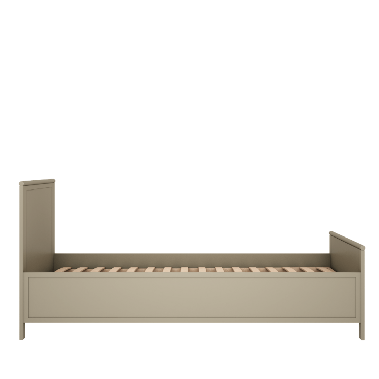 Drewniane łóżko 90x200 cm dla dzieci Vintage Eukaliptus