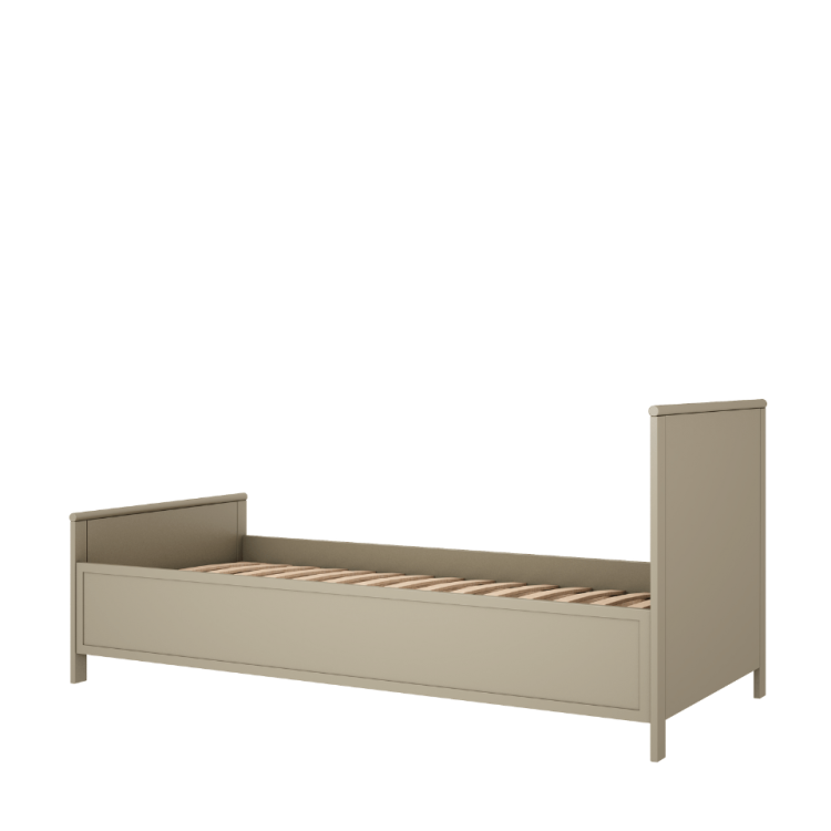 Drewniane łóżko 90x200 cm dla dzieci Vintage Eukaliptus