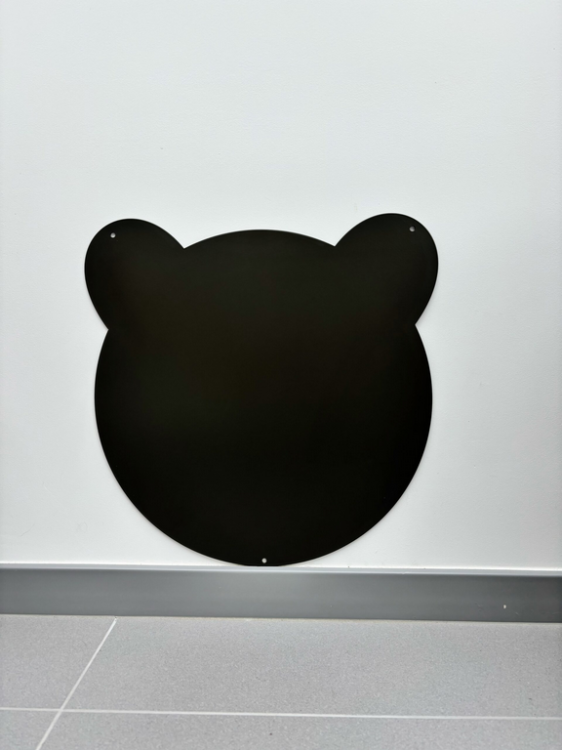 Silnie magnetyczna tablica dla dzieci „Miś” – kreatywna edukacja i dekoracja wnętrza 40x40cm