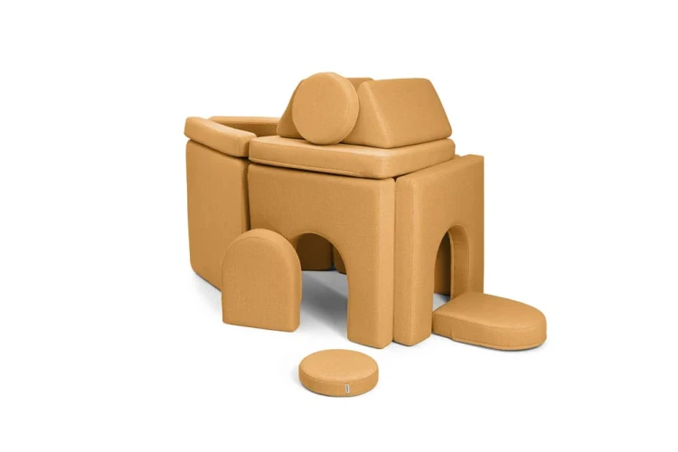 SHAPPY ARCHES ORIGINAL – łuk do dziecięcej sofy do zabawy Mustard