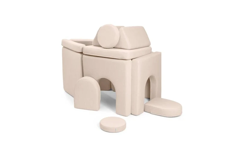 SHAPPY ARCHES ORIGINAL – łuk do dziecięcej sofy do zabawy soft beige