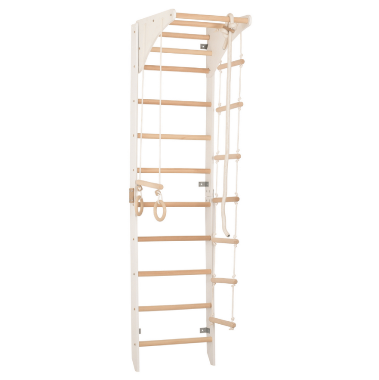 Drabinka gimnastyczna dla dzieci i dorosłych Rinagym Biała