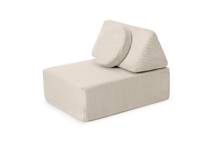 Trampolina SHAPPY PURE CORDUROY WAFFLE CREAM BEIGE