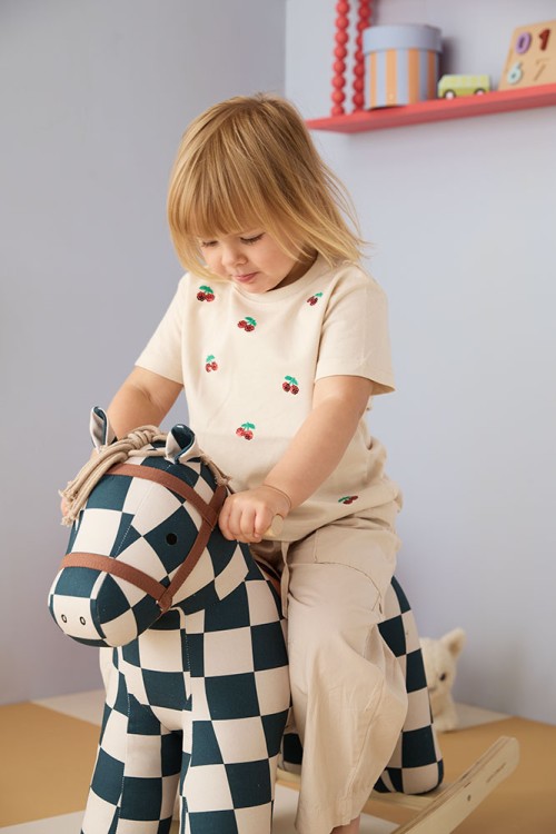 Siodło i miękka grzywa konika na biegunach Kid’s Concept Miro