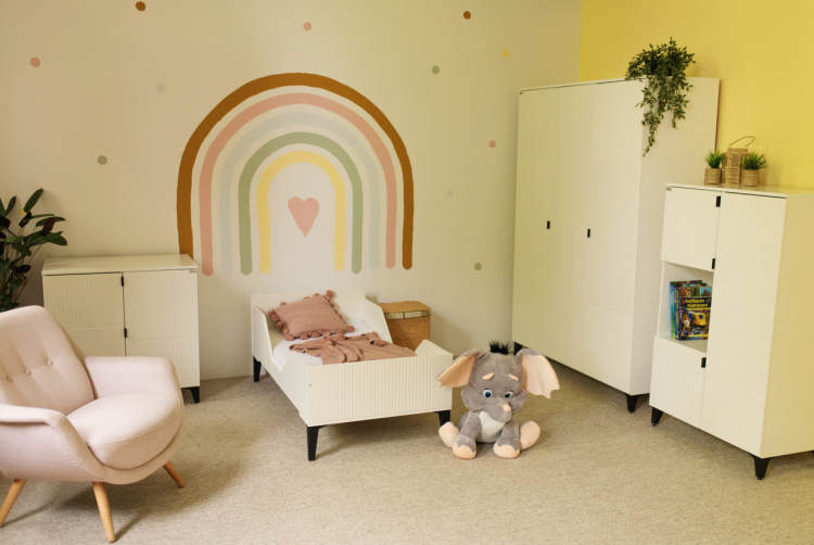 Komoda dziecięca maxi MIA 134x80x45cm