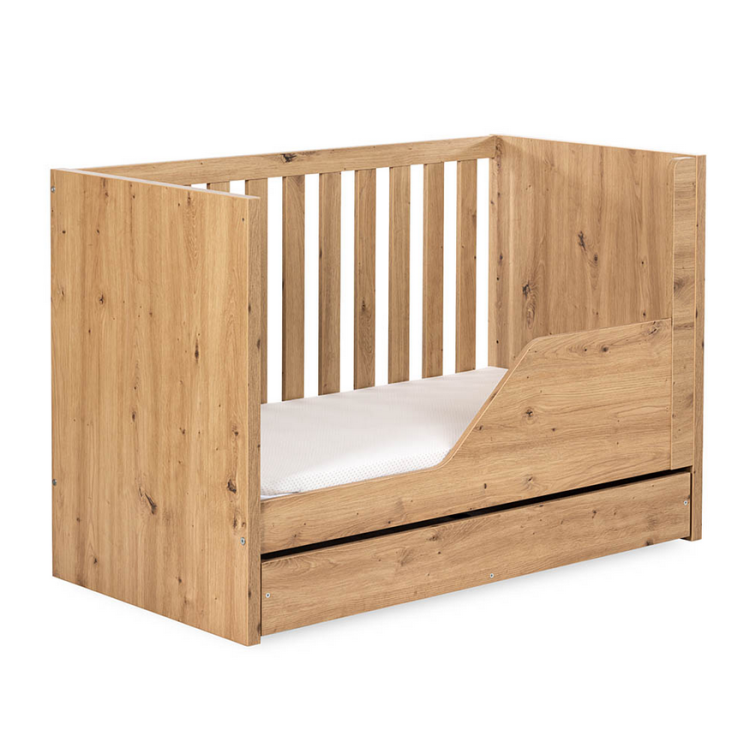 Łóżeczko niemowlęce 120x60cm AMELIA dąb