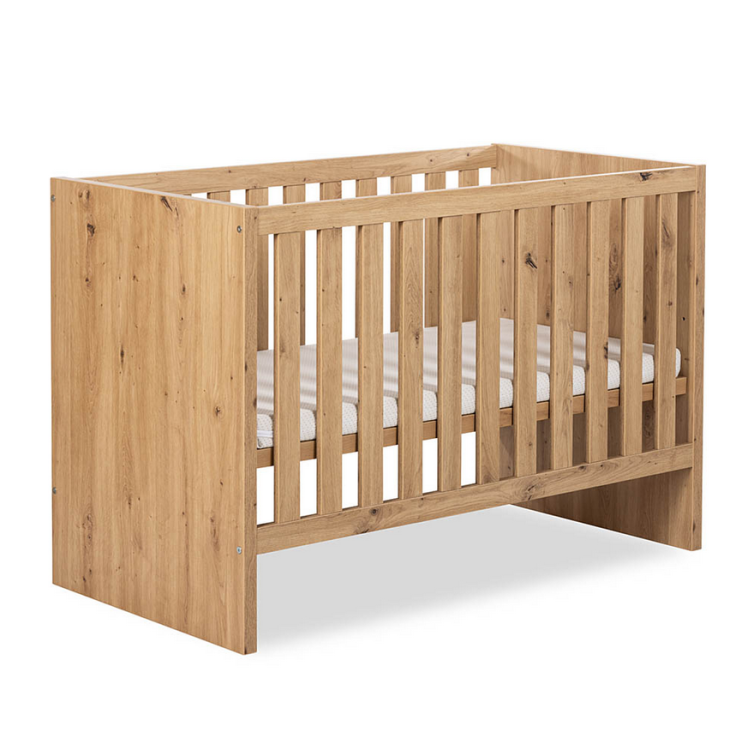 Łóżeczko niemowlęce 120x60cm AMELIA dąb