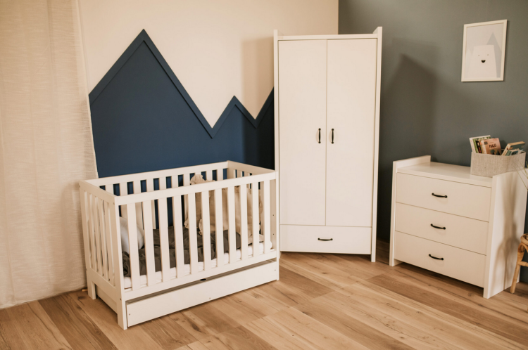 Komoda dziecięca AMELIA biel 84x87cm