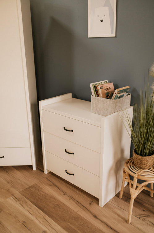 Komoda dziecięca AMELIA biel 84x87cm