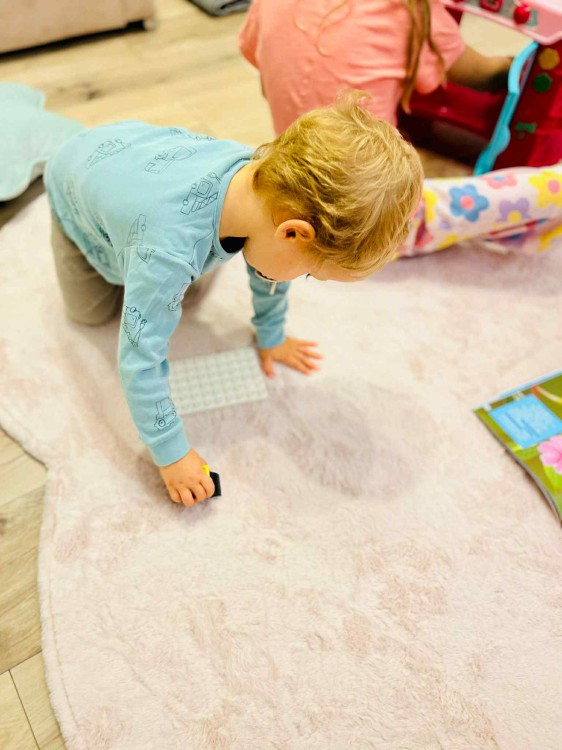 Dywanik Futerkowy chmurka