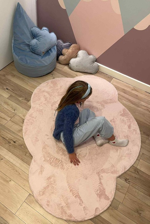 Dywanik Futerkowy chmurka