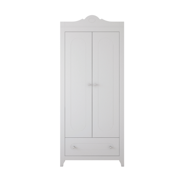 Szafa dwudrzwiowa z szufladą GLAMOUR