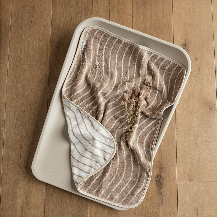 LEANDER - podkład na przewijak MATTY™ Woodland Cappuccino