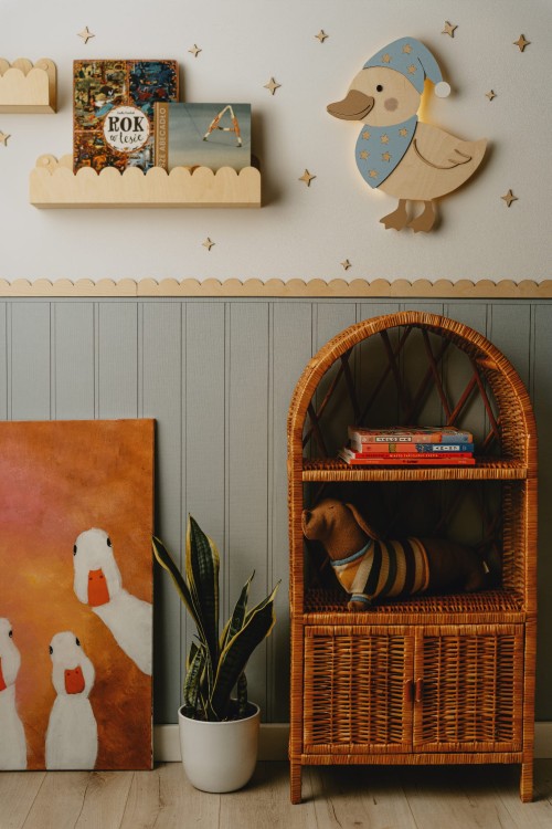 Lampka nocna kaczuszka z regulacją światła (ściemniacz LED)