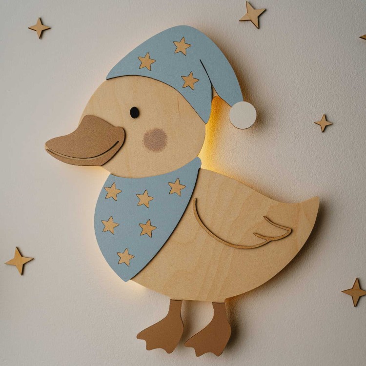 Kaczuszka lampka nocna do pokoju dziecięcego