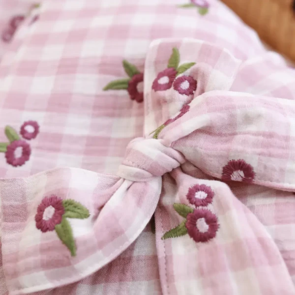 Rożek niemowlęcy bawełniany 80x80 dla noworodka, handmade, antyalergiczny becik do spania i wyprawki