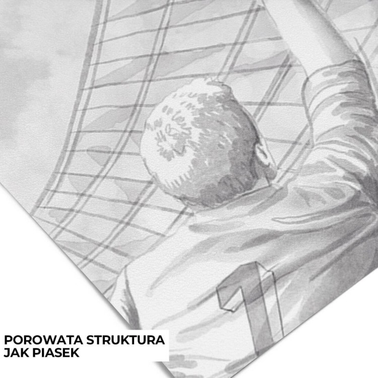 Tapeta Piłka Nożna do pokoju chłopca
