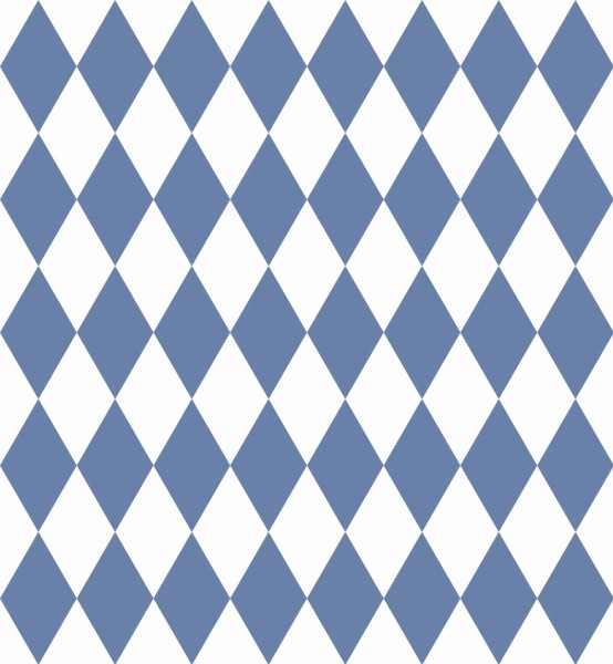 Tapeta do pokoju dziecięcego Romby blue kids