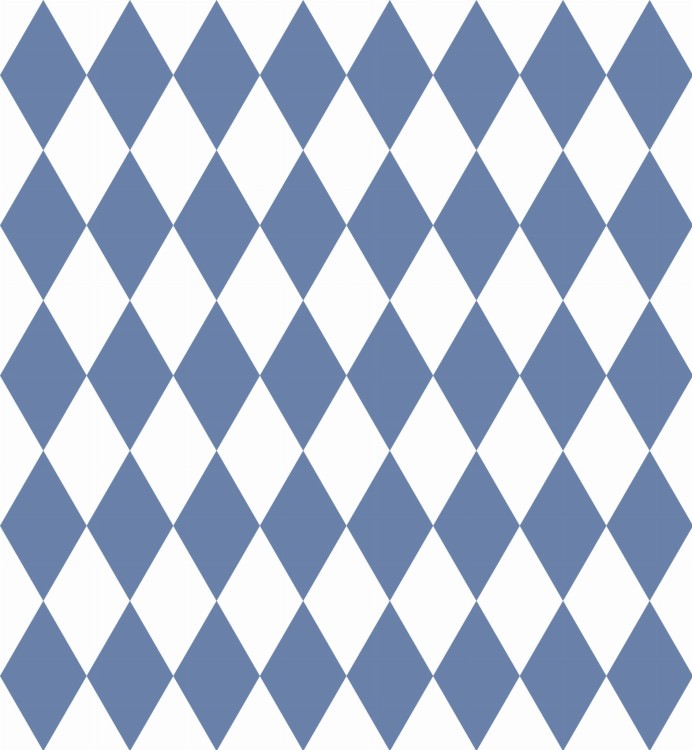 Tapeta do pokoju dziecięcego Romby blue kids