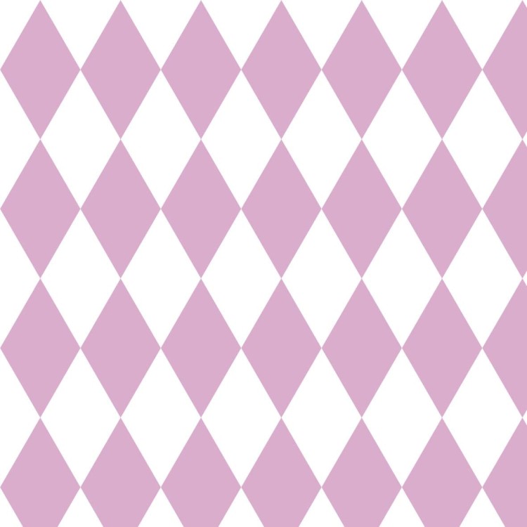 Tapeta do pokoju dziecięcego Romby pink