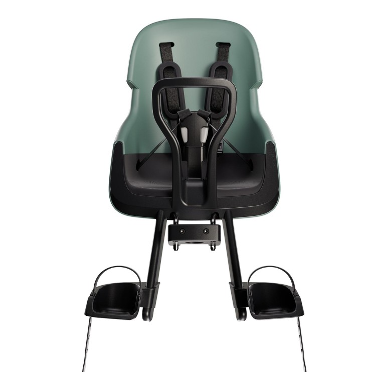Fotelik rowerowy Bobike Exclusive Evolve Mini peppermint montowany z przodu roweru