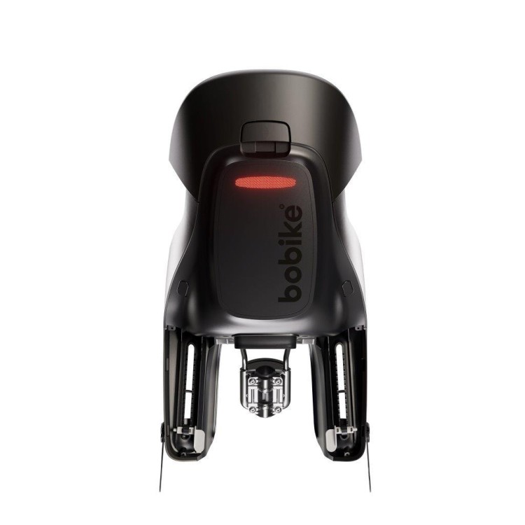Fotelik rowerowy Bobike Exclusive Evolve Maxi 1P Urban Black montowany do ramy roweru