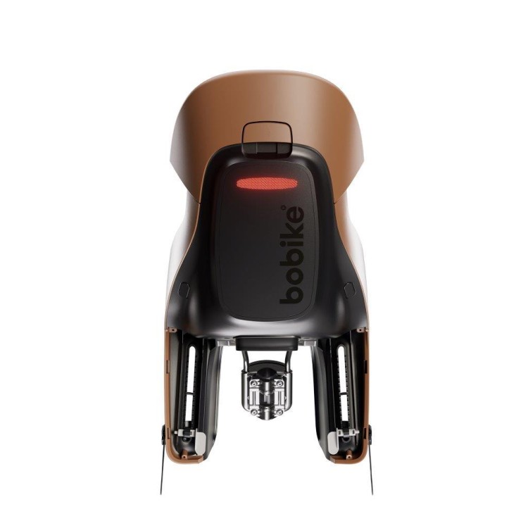 Fotelik rowerowy Bobike Exclusive Evolve Maxi 1P cinnamon brown montowany do ramy roweru