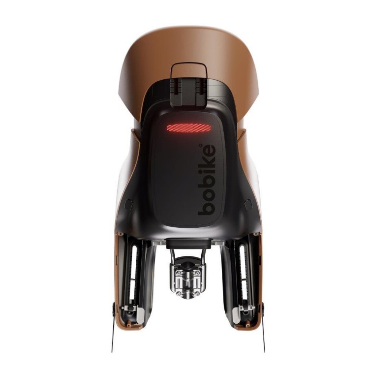 Fotelik rowerowy Bobike Exclusive Evolve Maxi 1P cinnamon brown montowany do ramy roweru
