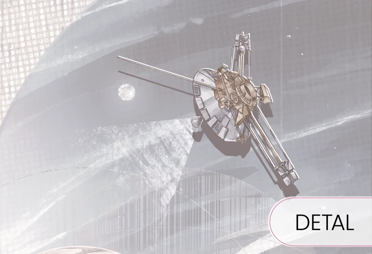 Tapeta dziecięca kosmos z Układem Słonecznym