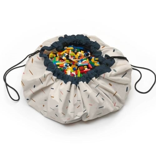 mata do zabawy i worek na zabawki Play&Go NOOMAD Confetti 2w1 dla dzieci