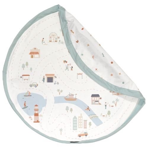 mata do zabawy i worek na zabawki Play&Go NOOMAD Citymap 2w1 dla dzieci